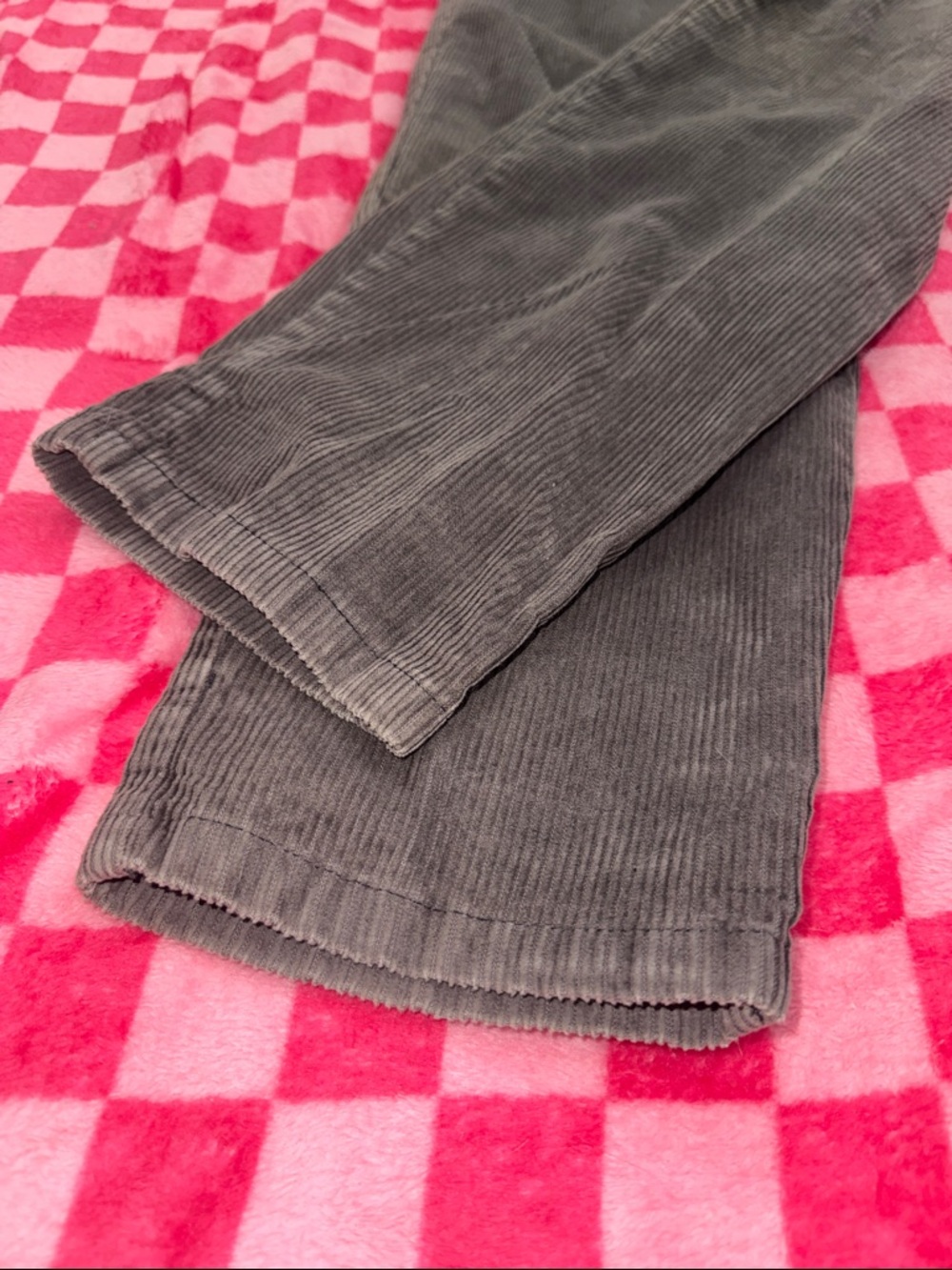 Jennifer Moore Brown Corduroy Pleated Women’s Pants - Picture 4 of 6